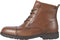 JACK&JONES JFWNICK JIO - Laarzen - Vetersluiting - Hoog - Cognac