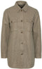 PIECES PCJUDY - Shacket - V-Hals met knoopsluiting - M