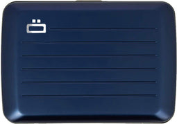 Ögon Designs Stockholm V2.0 Aluminium Creditcardhouder - Navy blauw