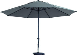 Madison - Parasol Timor - Rond - 400cm - Grijs