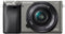 Sony A6000 - Camera met lens - 24,3Mpx CMOS APS-C - Grijs