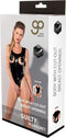 Guilty Pleasure GP Datex Body Met Open Cups - Zwart