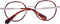 Christian Lacroix CL3075 50404 bril zonder sterke - Dames - Bruin