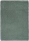Dutch House Badmat Caorle - Badmat - 60x90cm - Green - Antislip - Badmatten - Anti Slip Douchemat - Badkamer Mat - Snel Absorberend - Snel Drogende Badmat
