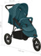 vidaXL - Kinderwagen - staal - groen