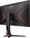 AOC 27G2ZN3/BK - Gaming Monitor - 27 inch FHD 280 Hz 1 ms - Rood Zwart