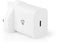 Nedis WCPD20W102WTUK - USB-C Wandlader - 20W Power Delivery - Wit
