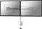Neomounts NM-D135DSILVER - Monitorarm 2 schermen - 10-27 inch - 0-8 kg/scherm - zilver