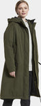 Didriksons Alicia - Dames Outdoor parka - Oversized met fishtail-rug - Donkergroen