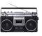 Silva Schneider PCR 1980 BT - Radiocassetterecorder - 4-bands radio Bluetooth USB