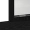 vidaXL - Kaptafel - met - Lades - - - Zwart - Eiken - 79x41x140 - cm