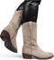 PS Poelman BILLY - Cowboy laars - Rits - Beige/taupe