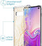 iMoshion Hoesje Geschikt voor Samsung Galaxy S10 Plus Hoesje Met Koord - iMoshion Design Hoesje met Koord - Goud / Transparant