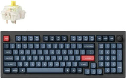 Keychron V5 Max - Mechanisch Toetsenbord - Gateron Jupiter Banana - Qwerty US - Zwart