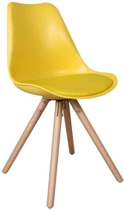 Feel Furniture - Eetkamerstoel - Olan - Geel