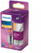 Philips LED Kogellamp Transparant - 60 W - E27 - warmwit licht
