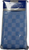 Slimline Theedoeken design Blok lichtblauw 65 x 65 cm - Pak 6 stuks