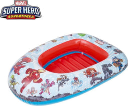 Marvel - Opblaasbare boot - 3-6 jaar - The Avengers - Spiderman - Ironman - Black Panther -Van Sambro