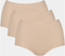 Sloggi Pure Comfort H Maxi Slip - Hoge taille - Skin (3-pack)