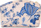 Oilily Casey - Toilettas - Dames - Ritssluiting - Makkelijk Schoon Te Maken - Blauw - One size