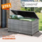 Casaria Opbergkist - Kussenbox 420L - Weerbestendig 122x56x61cm - Grijs