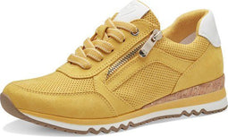 MARCO TOZZI 2/23781-41 - Dames Sneaker - Vegan Soft Lining Feel Me - LEMON COMB
