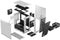 Fractal Design Meshify 2 Mini - ATX Semi-toren - Gehard glas - Wit