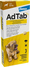Elanco - Adtab Anti Vlooien en Teek Kauwtabletten - Hond - Bescherming - > 1,3 – 2,5 kg - 3 Tabletten - 1 Keer Per Maand