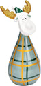 Eland keramiek groen goud - keramiek - 18 cm hoog - wurm