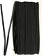 Elastiek, B: 6 mm, Zwart, 50 M, 1 Rol