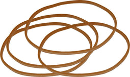 Elastiek - rubber - nr. 22 - 500gr - 100mm - bruin - 500 gram