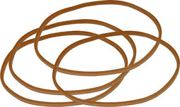 Elastiek - rubber - nr. 8 - 500gr - 32mm - bruin - 500 gram