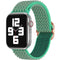 Elastisch nylon bandje voor de Apple Watch Series 1-9 / SE - 38/40/41mm - Turquoise