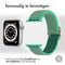 Elastisch nylon bandje voor de Apple Watch Series 1-9 / SE - 38/40/41mm - Turquoise