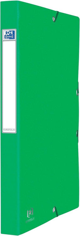 Elastobox oxford eurofolio a4 25mm groen - 10 stuks