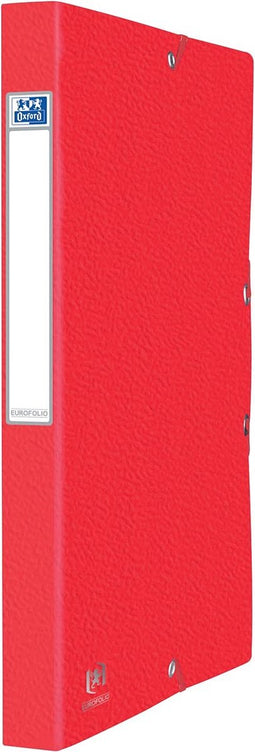 Elastobox oxford eurofolio a4 25mm rood - 10 stuks