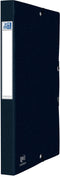 Elastobox oxford eurofolio a4 25mm zwart - 10 stuks