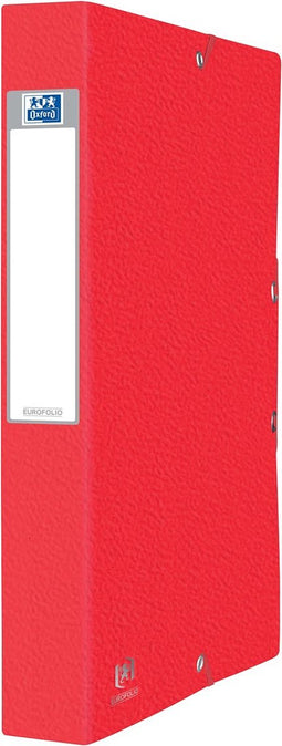 Elastobox oxford eurofolio a4 40mm rood - 10 stuks