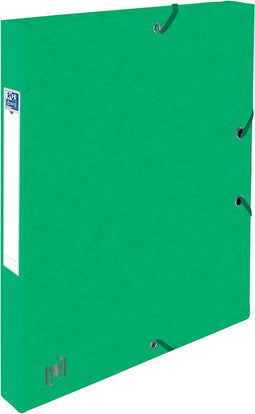 Elastobox Oxford Top File+ A4 25mm groen | 12 stuks