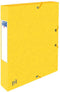 Elastobox Oxford Top File+ A4 40mm geel