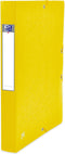 Elastobox Oxford Top File+ A4 40mm geel