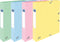 Elastobox Oxford Top File+ A4 40mm pastel assorti | 4 stuks