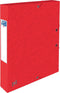 Elastobox Oxford Top File+ A4 40mm rood | 9 stuks