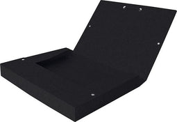 Elastobox oxford top file+ a4 40mm zwart | 1 stuk