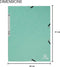Elastomap A4 - Aquarel- 10 Stuks - 3 Kleppen in Glanskarton 400 g/m�