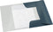 Elastomap Leitz Cosy A4 3-kleps grijs - 10 stuks
