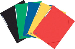 Elastomap Oxford Top File+ A3 3 kleppen 390gr assorti - 10 stuks