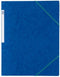 Elastomap Oxford Top File+ A3 3 kleppen 390gr blauw - 10 stuks