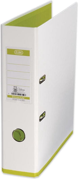 ELBA MyColour ordner A4 80 mm kunststof wit/lichtgroen