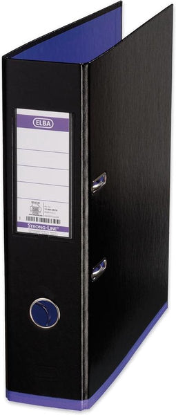 ELBA MyColour ordner A4 80 mm kunststof zwart/paars